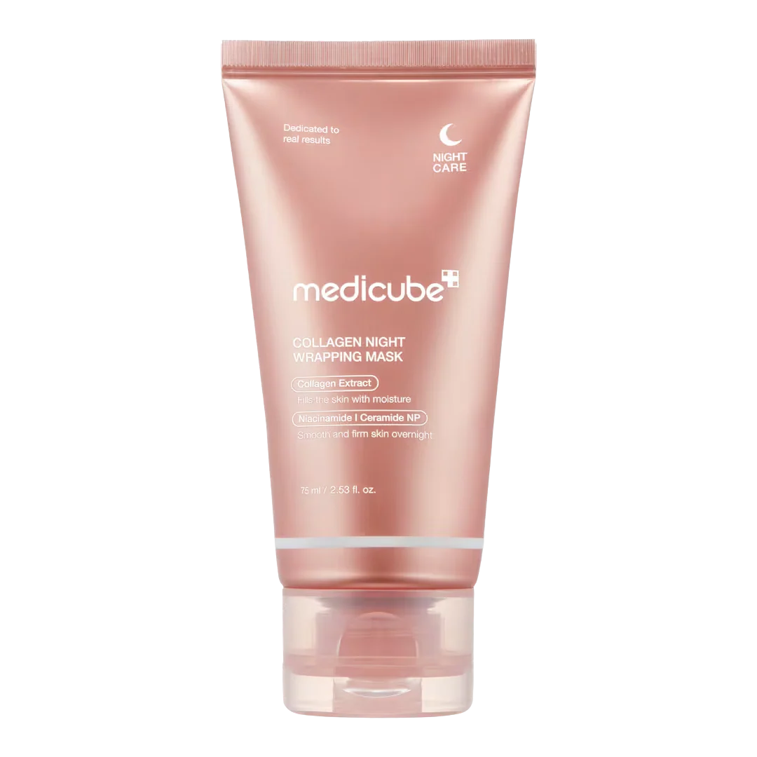 Medicube Collagen Night Wrapping Night Face Mask - 75ml | ميدي كيوب قناع الكولاجين الليلي للوجه - 75 مل MedicubeSKU: 8800256113217