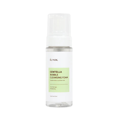 IUNIK Centella Bubble Cleansing Foam - 150ml | ايونيك غسول رغوي بالسينتيلا - 150 مل